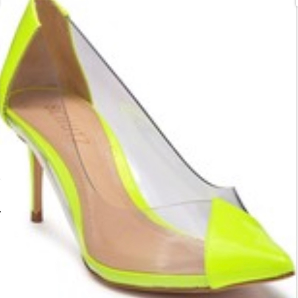 Schutz Plexi Plastic Shoes